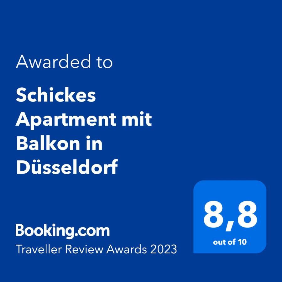 Schickes Apartment Mit Balkon In Düsseldorf Buitenkant foto